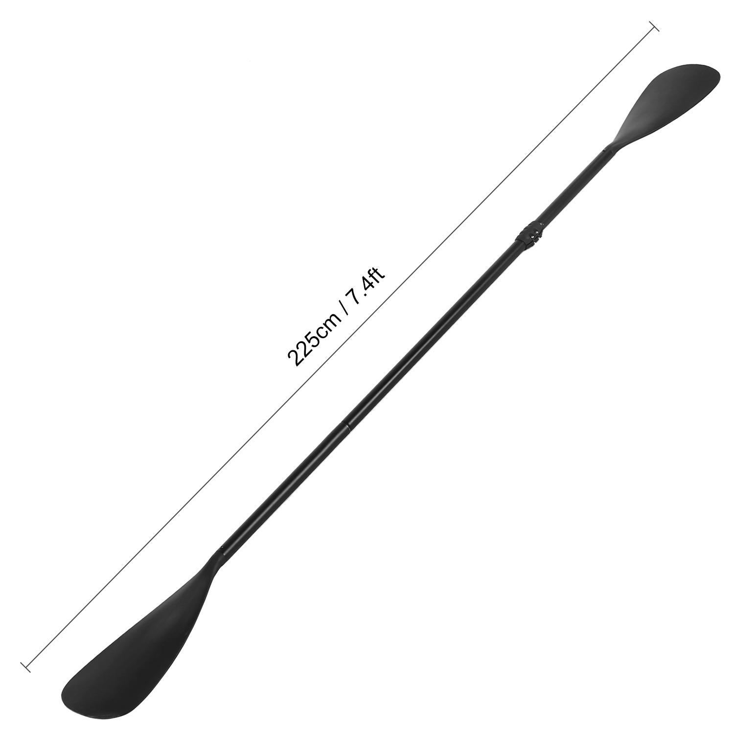 Mái chèo thuyền Kayak 2 bên thiết kế tháo rời, bằng nhôm siêu nhẹ
