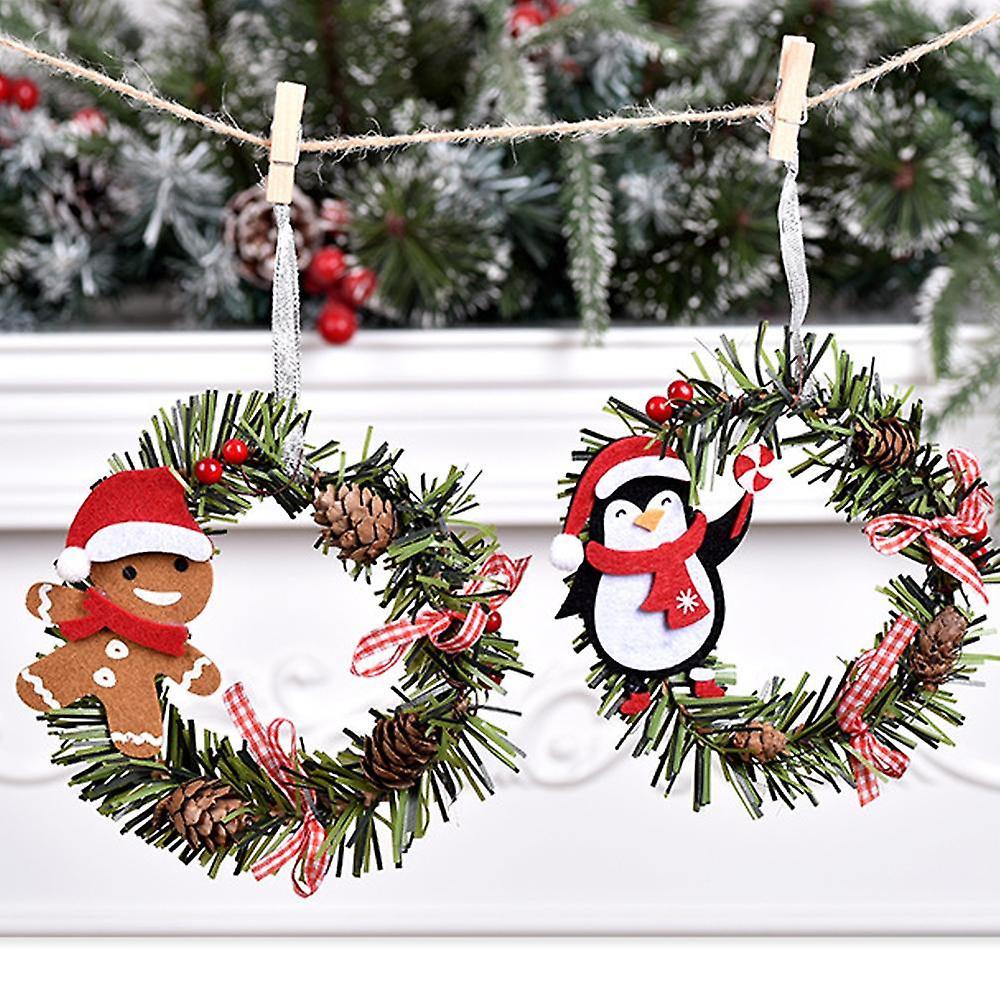 4PCS Trang trí Giáng sinh Trang trí Đồ trang trí đồ trang trí nghệ thuật ngày lễ