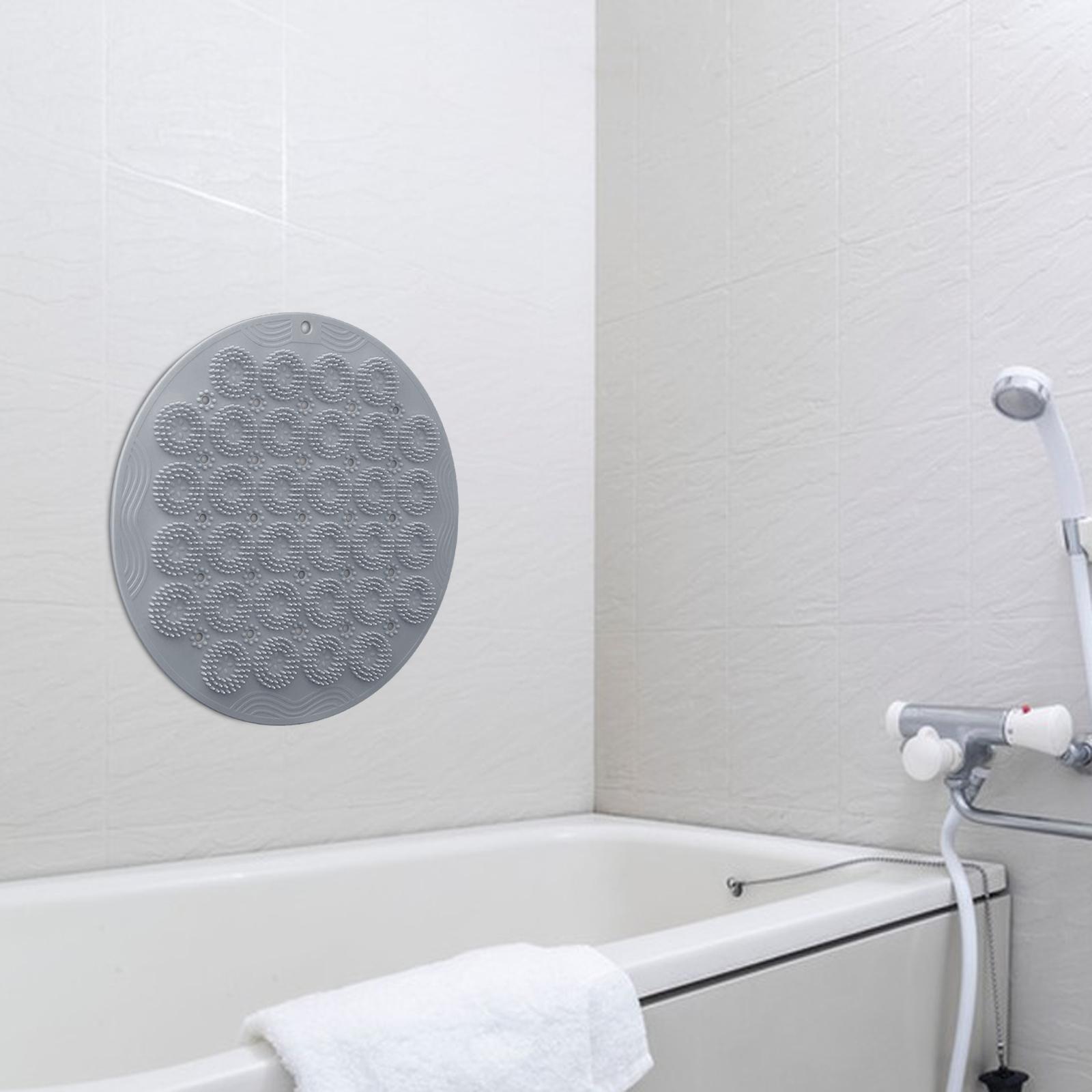 Bath Massage Cushion Brush with Suction Cups Multifunctional for Bathroom