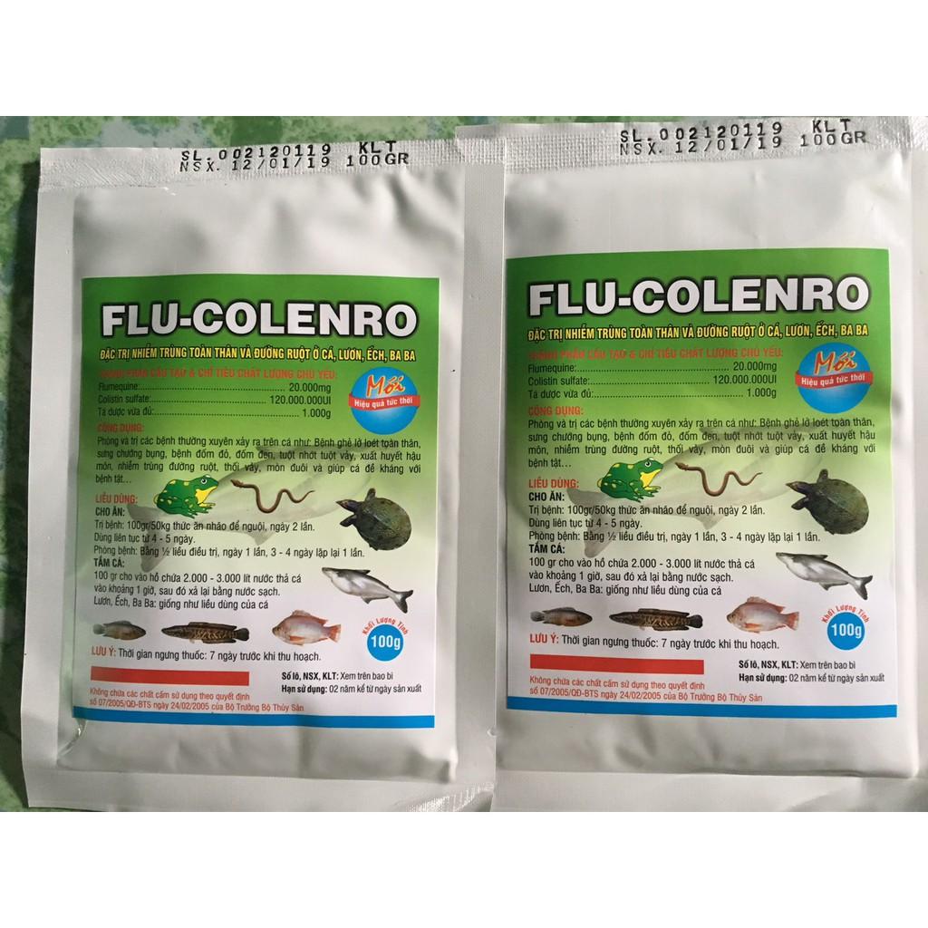 Flucolenro kháng sinh dùng cho cá, lươn, ba ba