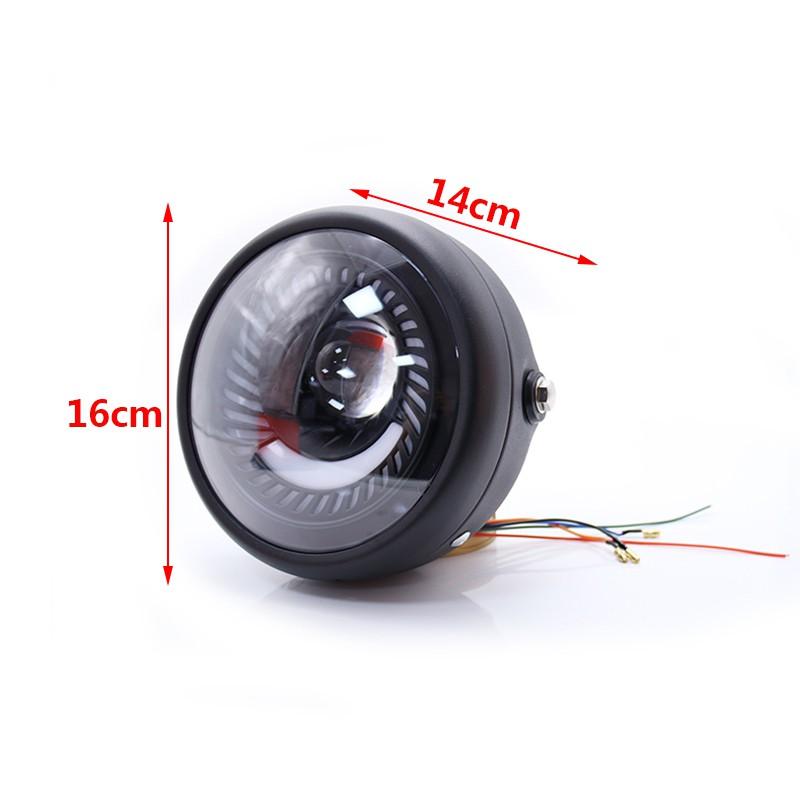 Đèn Pha Led B' Cho Xe Mô Tô Cg125 Cafe Racer