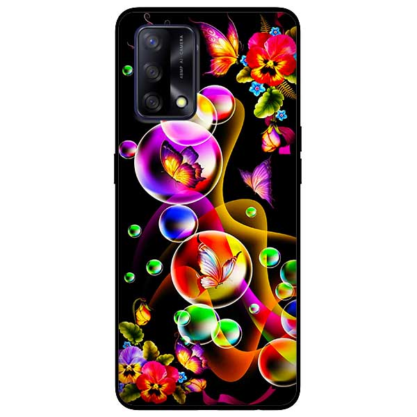 Ốp lưng dành cho Oppo A54 / A74 / A94 - Bướm Bong Bóng