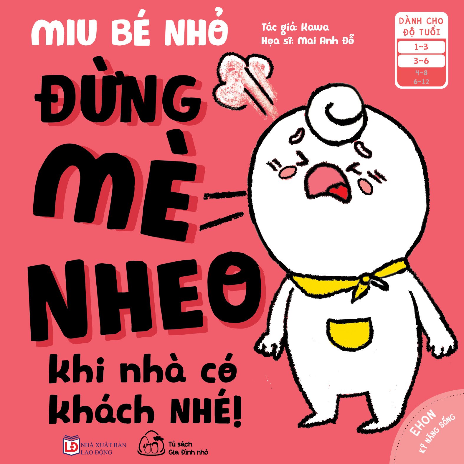 Sách Ehon Kĩ Năng Sống Cho Bé 1-6 tuổi - Miu Bé Nhỏ - Phần 1 + phần 2