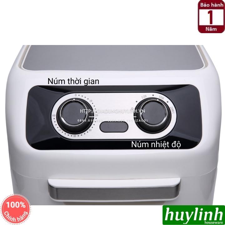 Nồi chiên không dầu điện tử Perfect PF-912 - 12 lít - 1800W - Hàng chính hãng