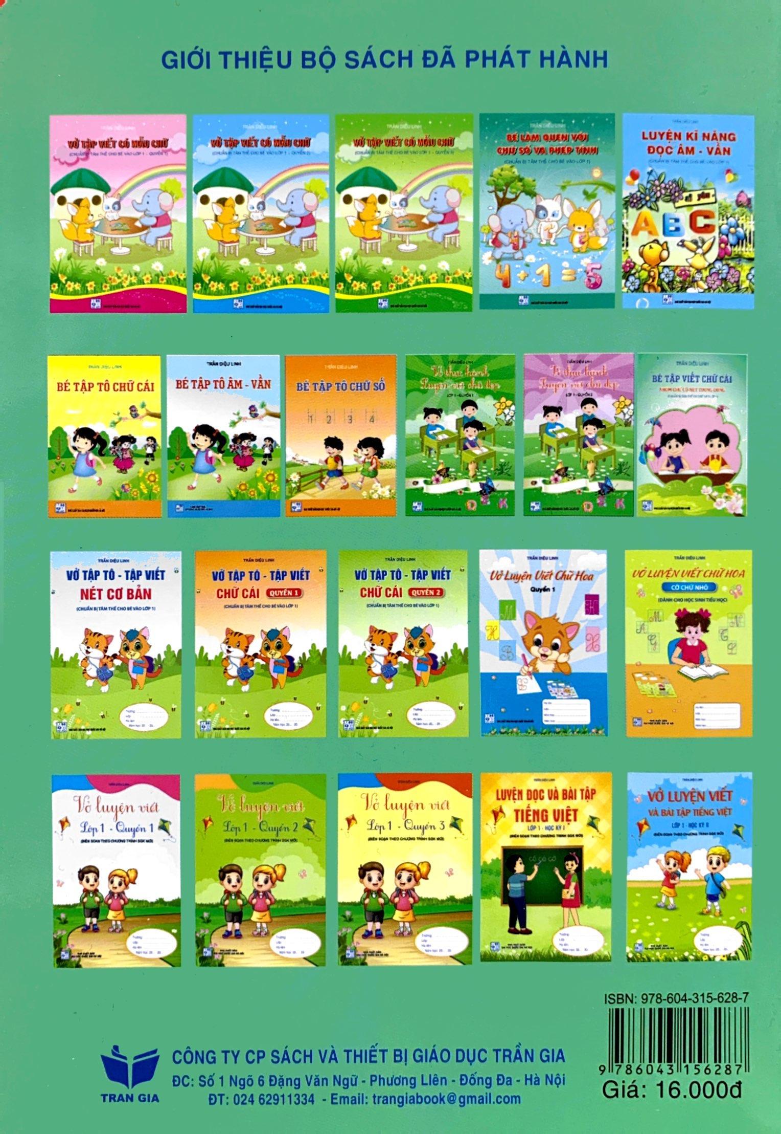 Bé Tập Viết Chữ Cái