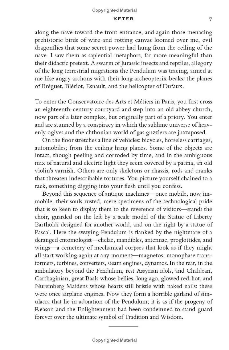 Sách ngoại văn: Foucault's Pendulum