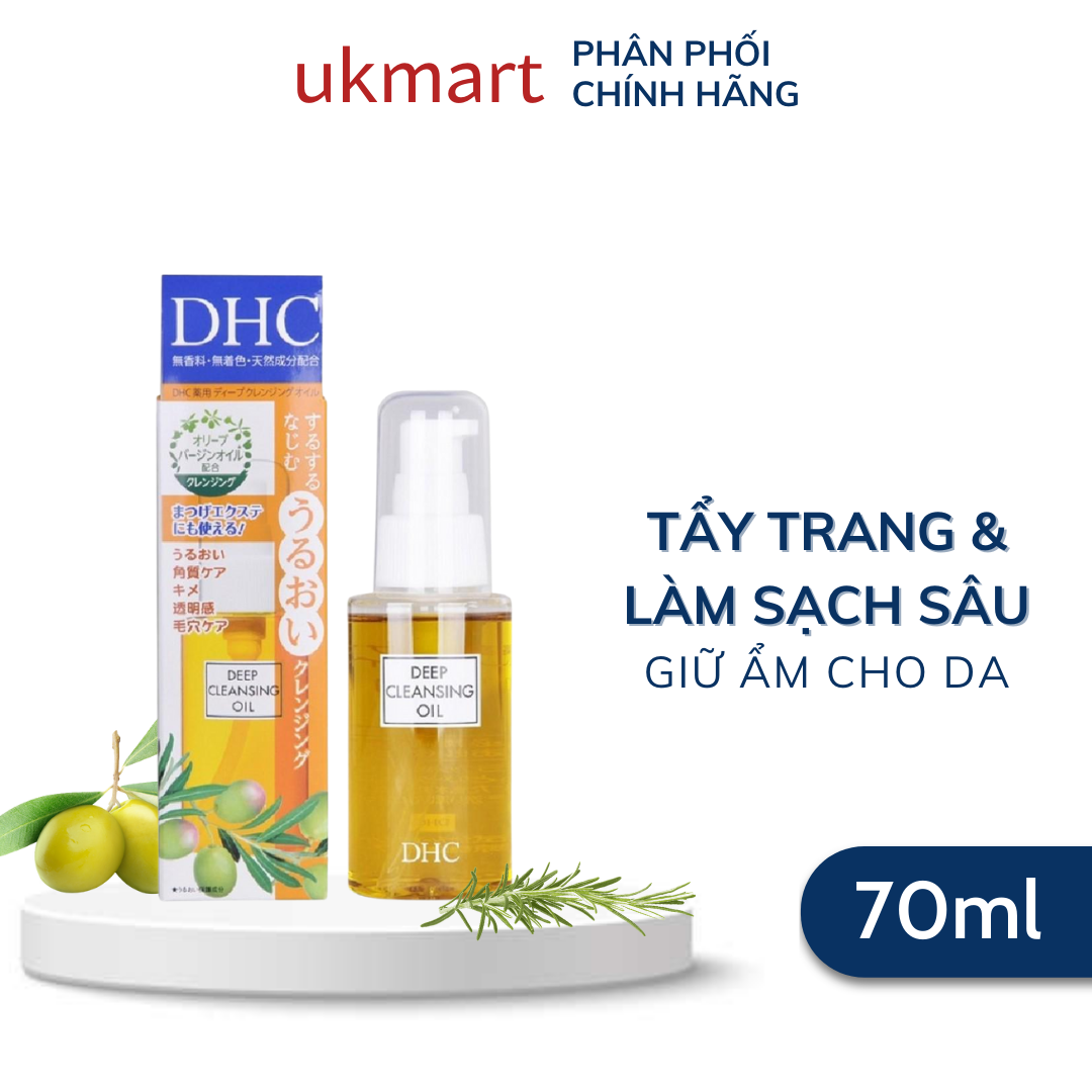 Dầu Tẩy Trang Olive DHC Deep Cleansing Oil (S) 70ml