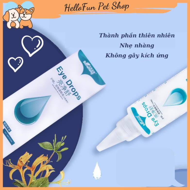 Lọ nhỏ mắt cho chó mèo Borammy 60ml