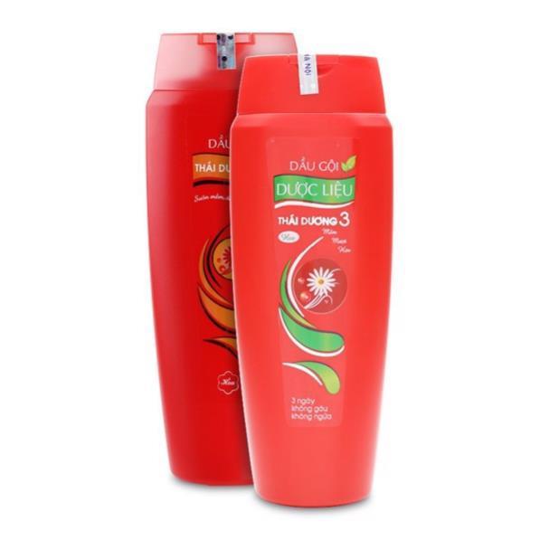 Bộ sản phẩm Dầu gội và dầu xả dược liệu Thái Dương 3 200ml 2022