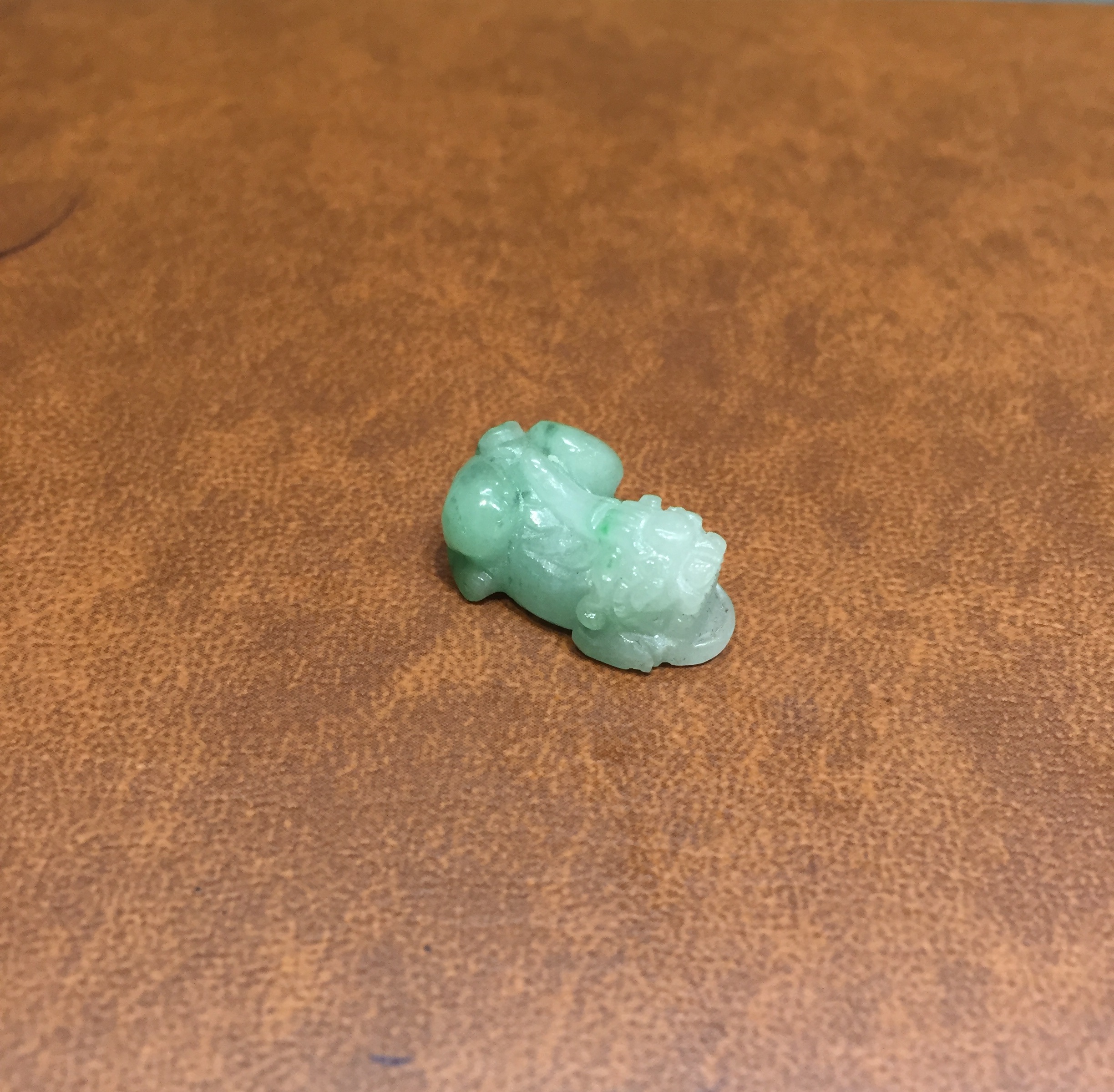 Tỳ hưu phong thủy Ngọc Cẩm Thạch (Jade) Thiên nhiên 100%