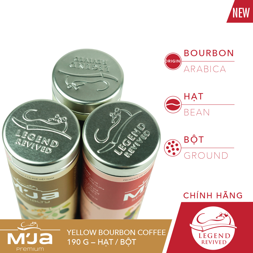 Cà phê M'JA Yellow Bourbon 200g