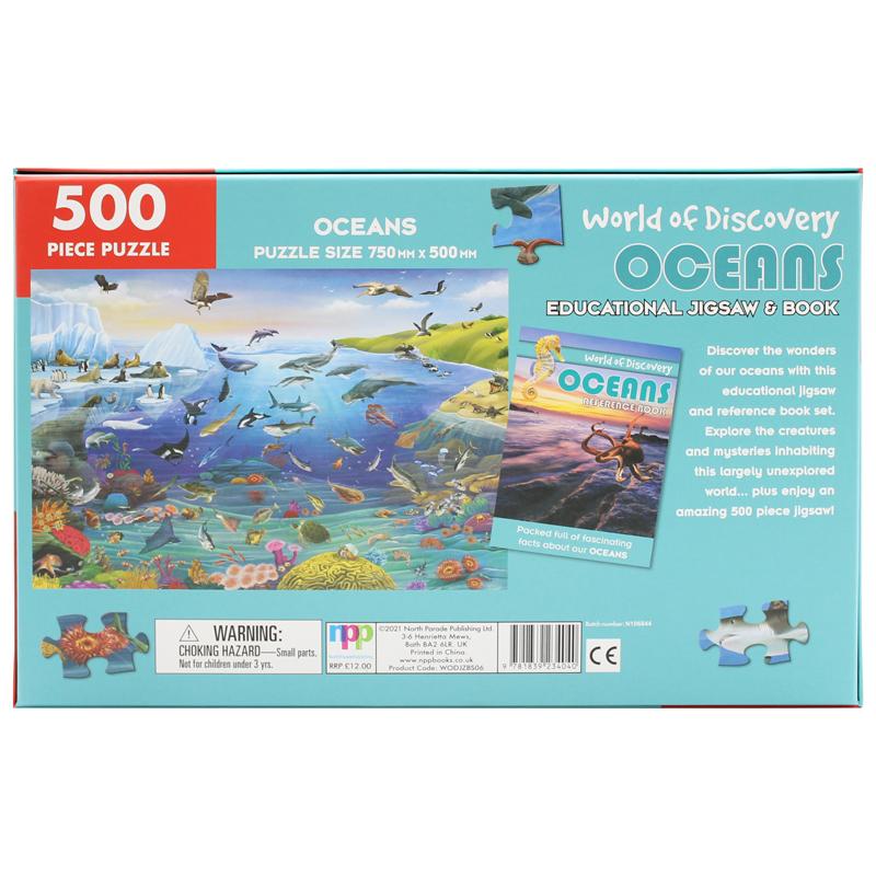 World Of Discovery - Educational Jigsaw &amp; Book: Oceans