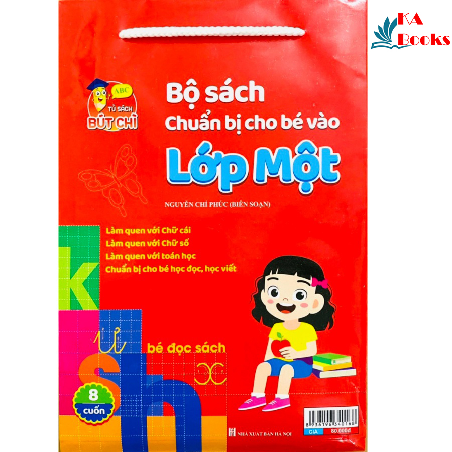 Combo Chuẩn Bị Cho Bé Vào Lớp 1 (8 quyển)