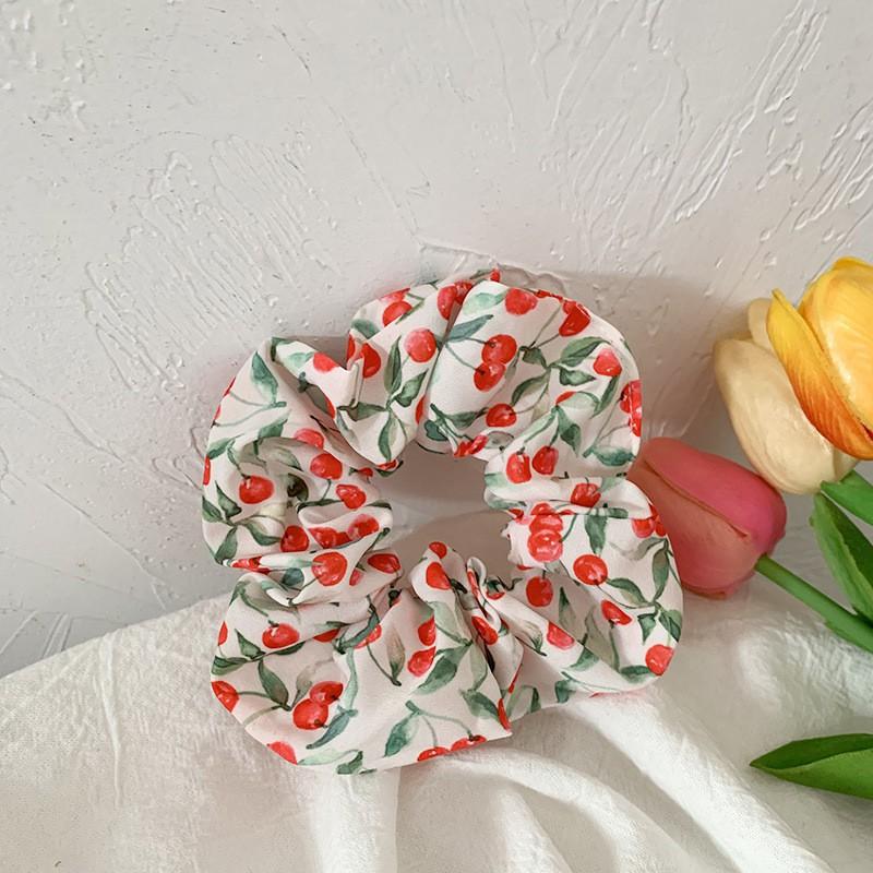 Cột Tóc Vải Scrunchies - Dây Buộc Tóc Scrunchies Dưa hấu Cute_BT11