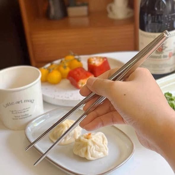 Hộp 10 đôi đũa vân đầu đũa Chockmen CKM59 hàng chính hãng