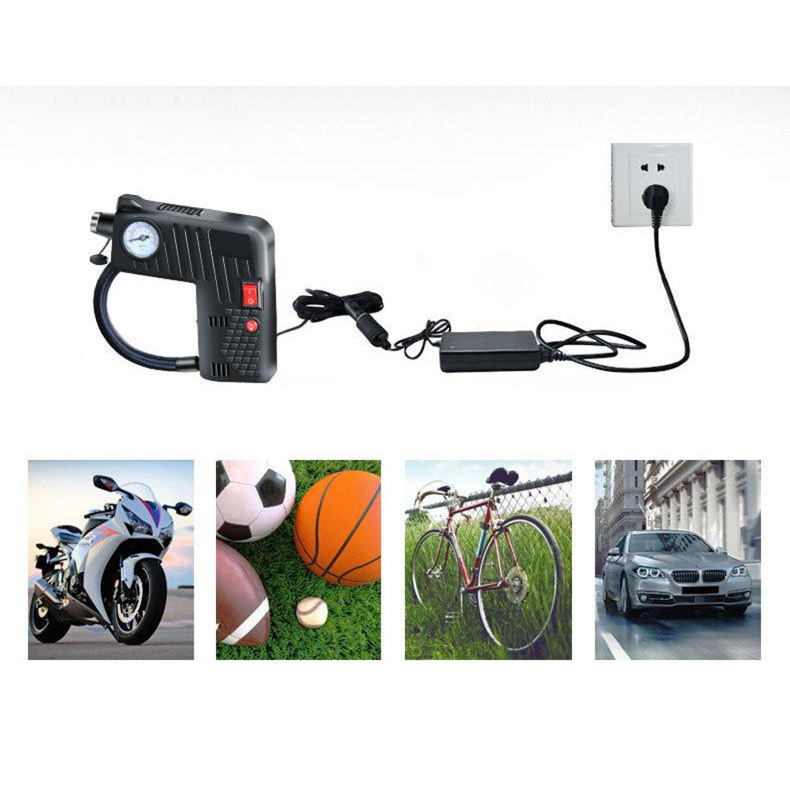 Portable Electric Air Pump Compressor for Outdoor Camping Air Mattress Beds -