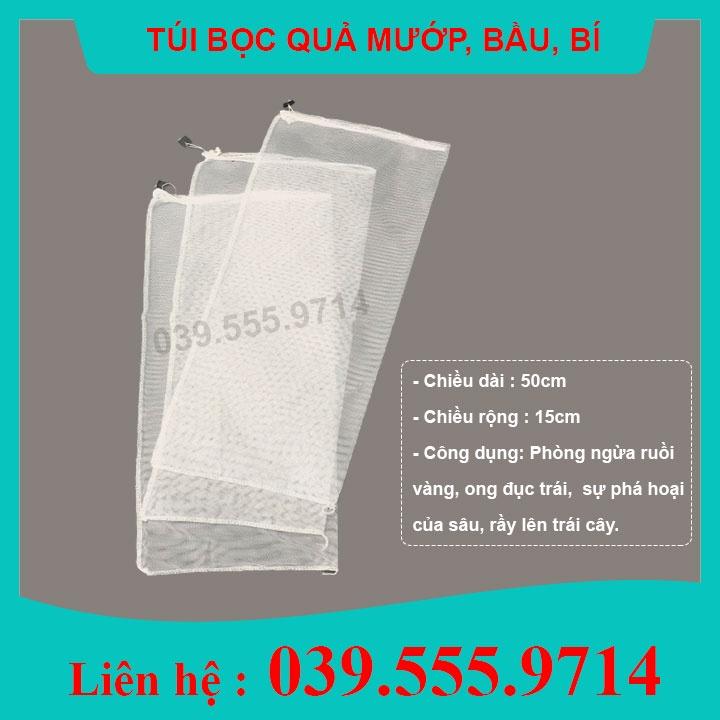 50 TÚI BỌC TRÁI CÂY BẦU BÍ MƯỚP ... giúp bảo vệ quả ảnh hưởng mưa gió