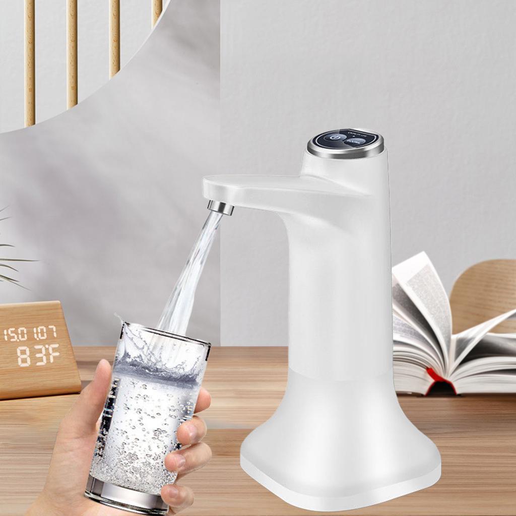 Water Bottle Pump Automatic Water Dispenser for  Garage White