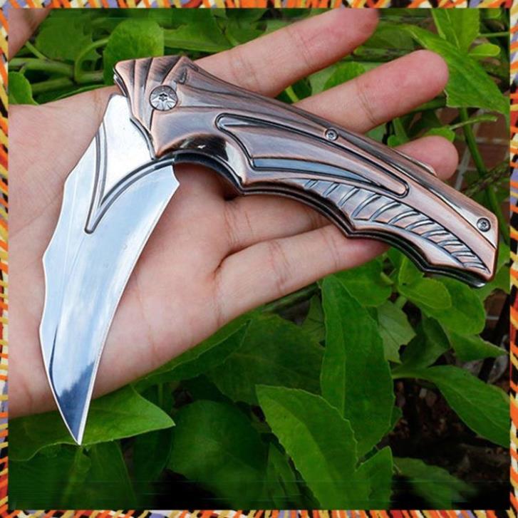 Dao phượt karambit fox có bao da cao cấp