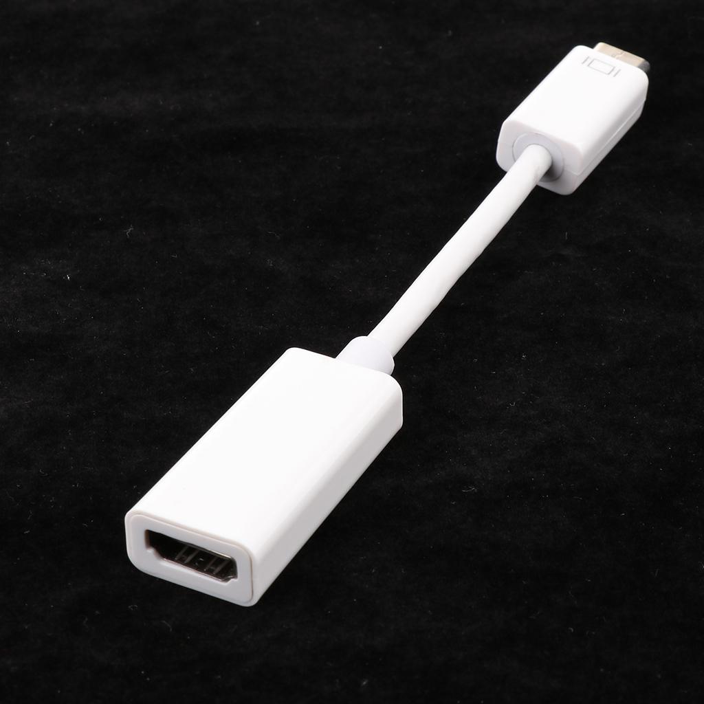6 Inches DVI Male to HDMI Female Video Adapter Cable for Mac Book