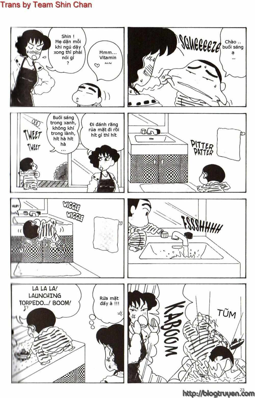 crayon shin-chan cậu bé bút chì chapter 3 25