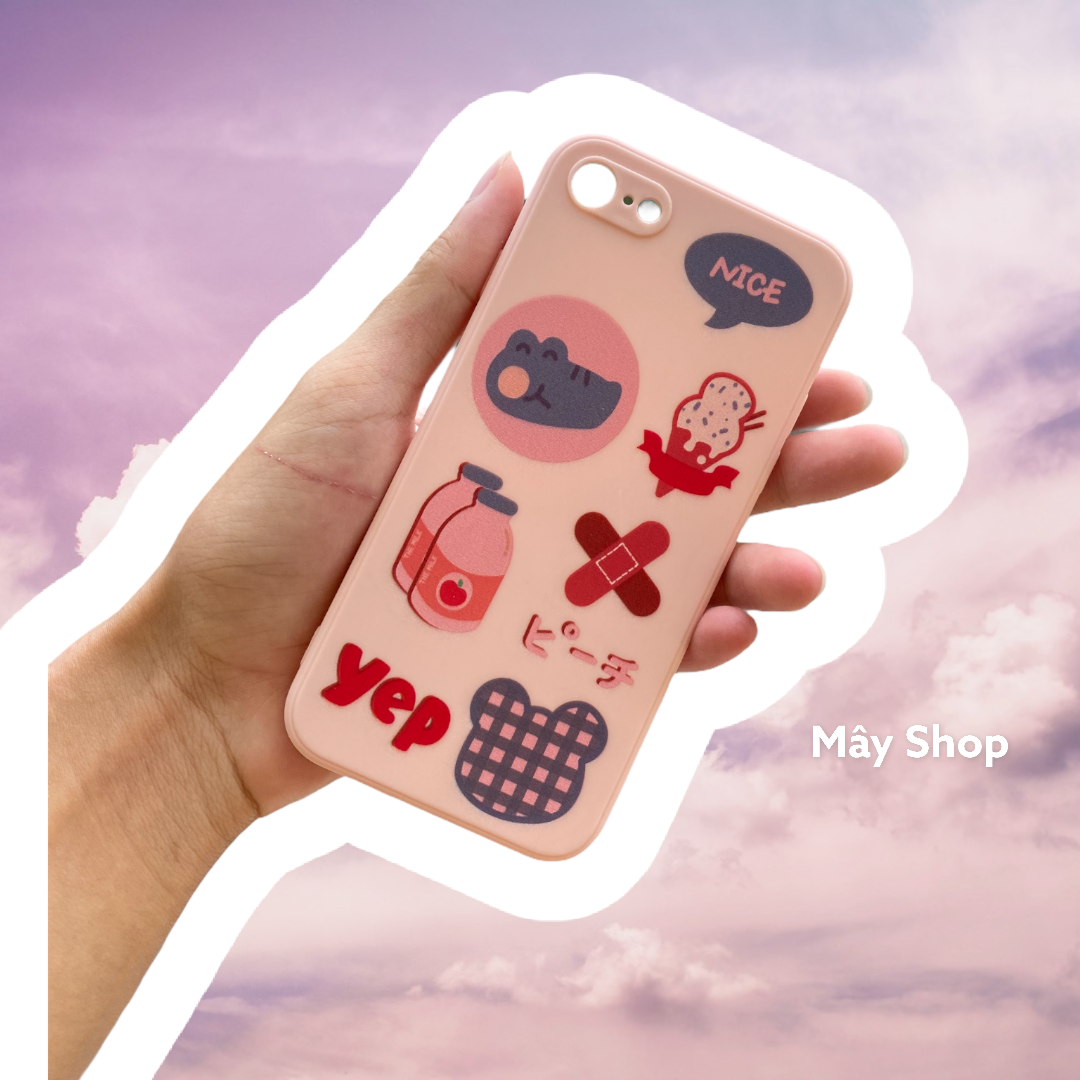 Ốp Lưng iPhone Cạnh Vuông Cá Sấu Hồng Dành Cho iPhone 6 / 6 Plus / 7 / 7 Plus / 8 / 8 Plus / X / Xs / Xs Max / 11 / 11 Pro / 11 Pro Max / 12 / 12 Pro / 12 Pro Max