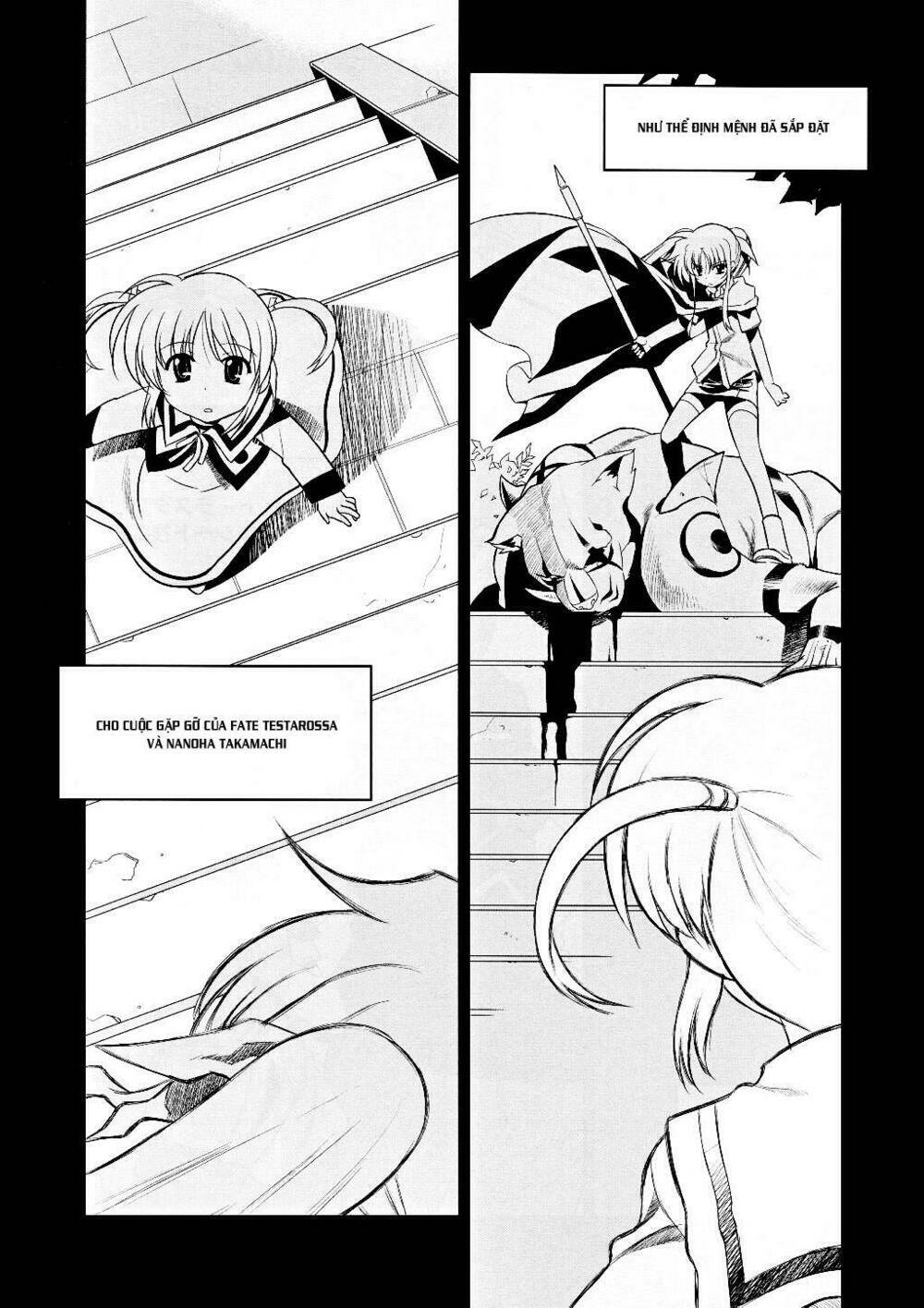 mahou shoujo lyrical nanoha movie 1st the comics manga chapter 5 6
