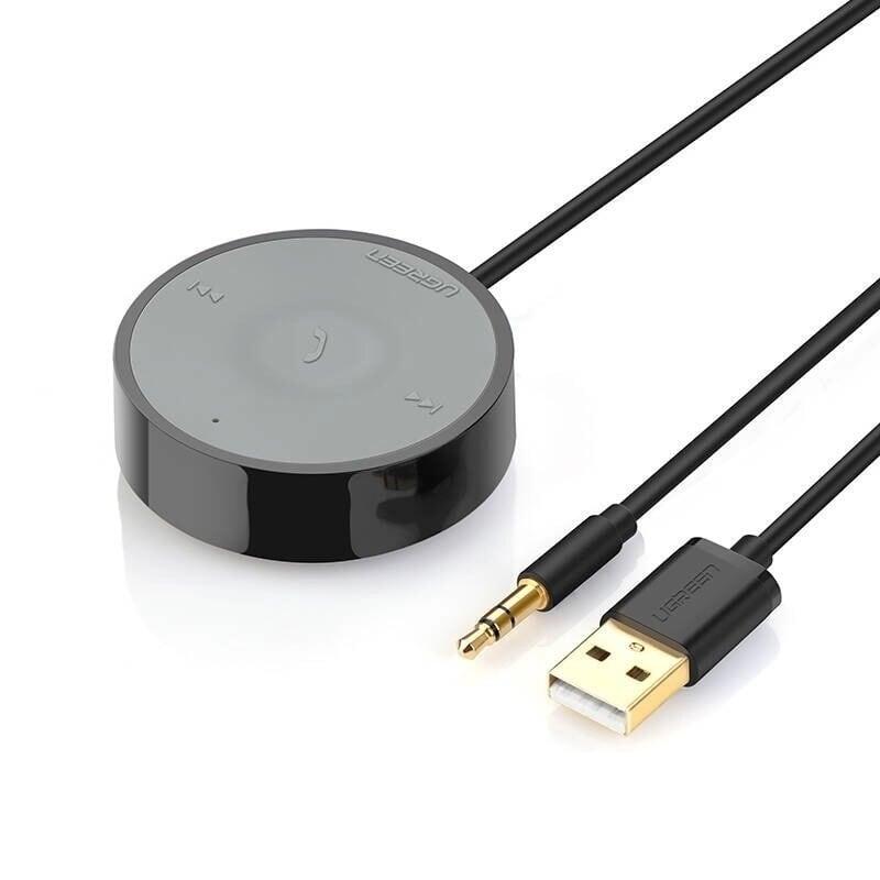 Ugreen UG30447CM124TK BT 4.1 màu Đen Thiết bị nhận âm thanh Bluetooth trên xe hơi chuẩn 3.5mm - HÀNG CHÍNH HÃNG