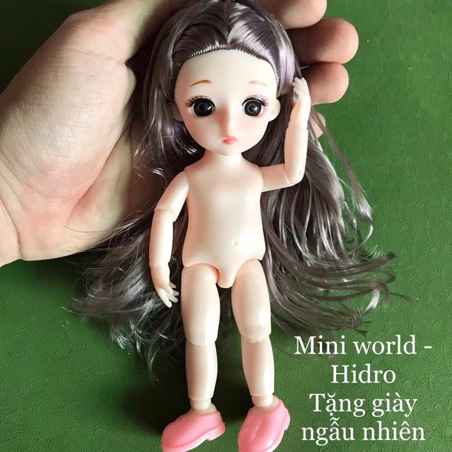 Búp bê Baboliy bjd 16cm Full khớp Ob11 dễ thương