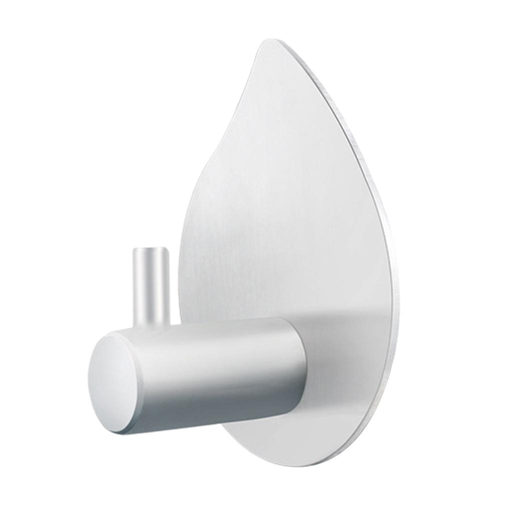 Stainless steel wall hooks adhesive hook for bathroom