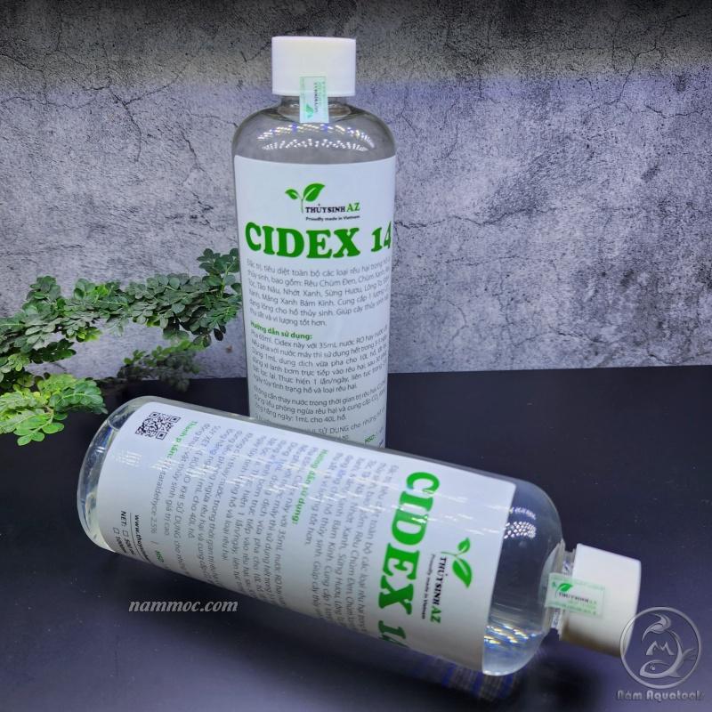 Cidex 14 Nguyên Chất - Dung Dịch Phòng & Trị Rêu Hại Cho Bể Cá Thuỷ Sinh