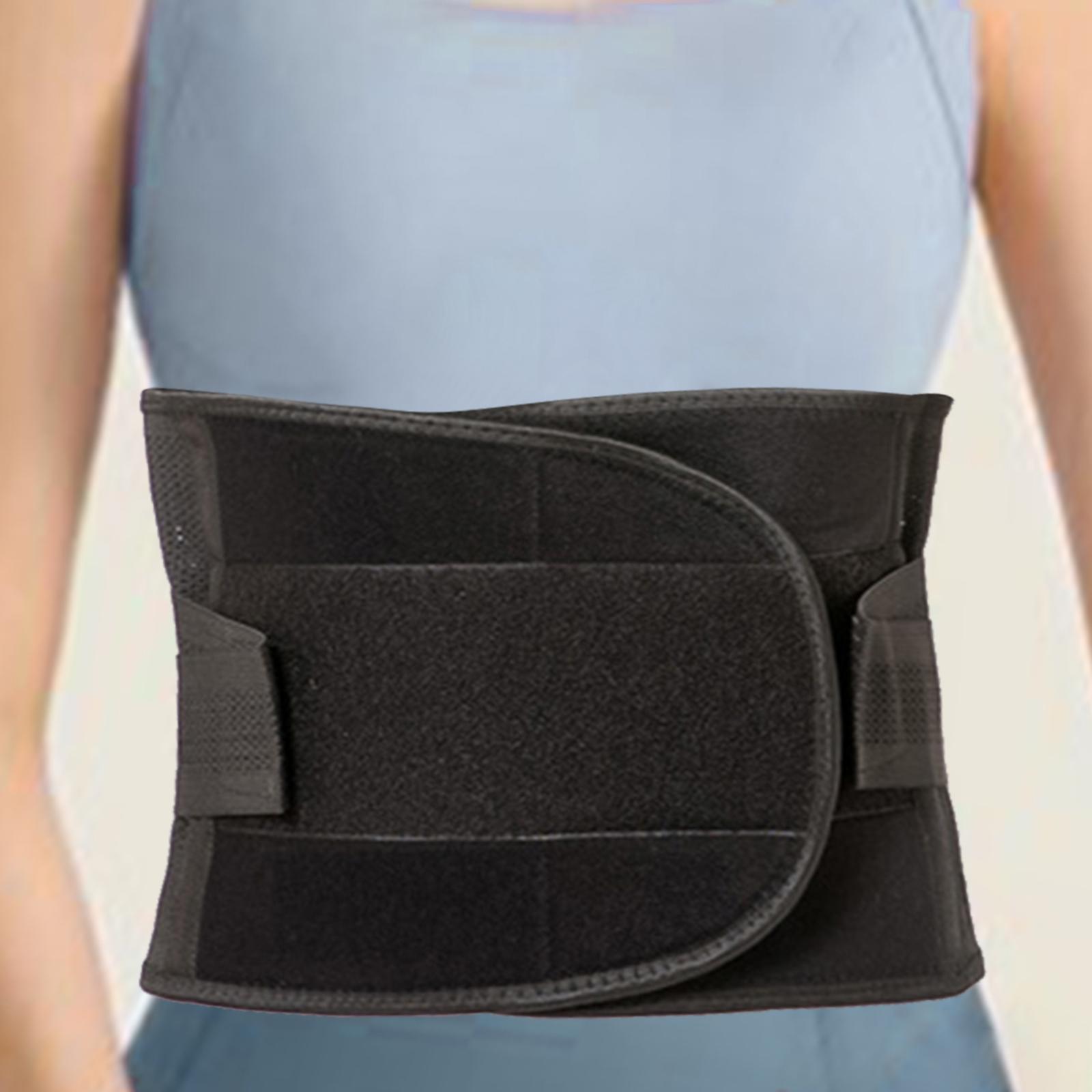 Support Belt Back Brace Men Portable Stomach and Back Support Lightweight Waist Support Band Waist Trimmer Belt for Running Squatting