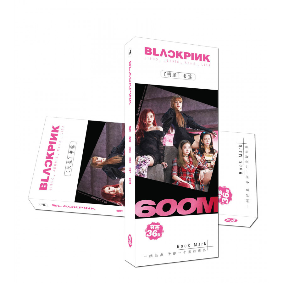 Bookmark BLACK PINK 36pcs