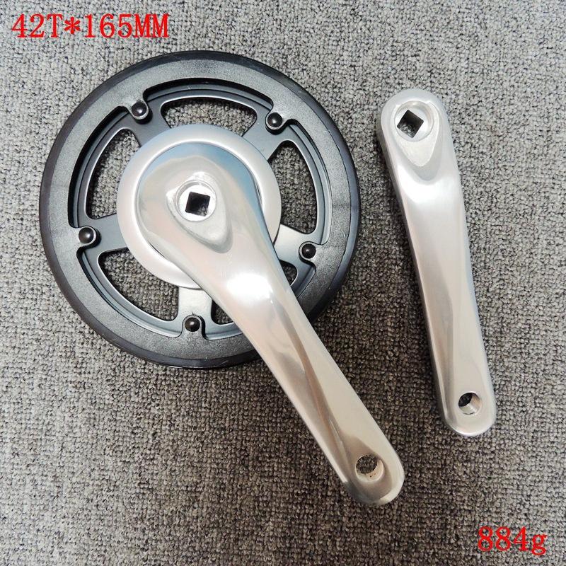 Bộ Đùi Dĩa 42 Răng ,Dài 165mm Chất Nhôm Cho Xe Đạp Fixed Gear , Tuaring