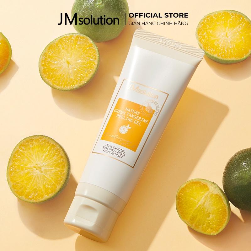 Tẩy Tế Bào Chết và Dưỡng Sáng Da Dạng JMsolution Gel Nature Green Tangerine Peeling Gel 120ml