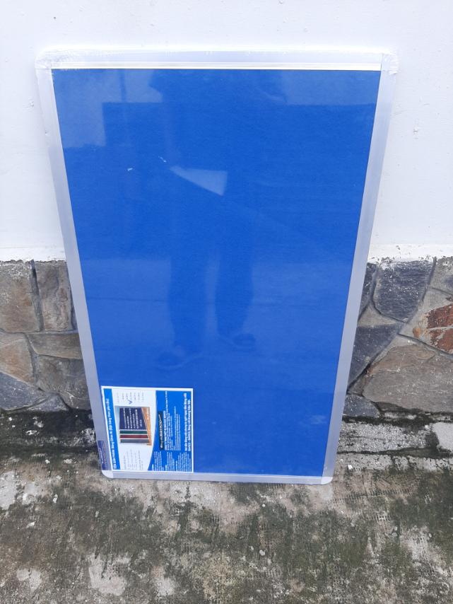 Bảng Ghim Vải Nỉ màu xanh dương KT80x120cm