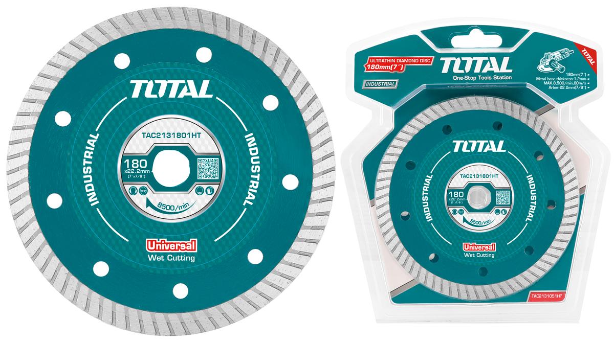 ĐĨA CẮT SIÊU MỎNG SIZE 115MM, 125MM, 180MM TOTAL TAC2131151HT, TAC2131251HT, TAC2131801HT - HÀNG CHÍNH HÃNG