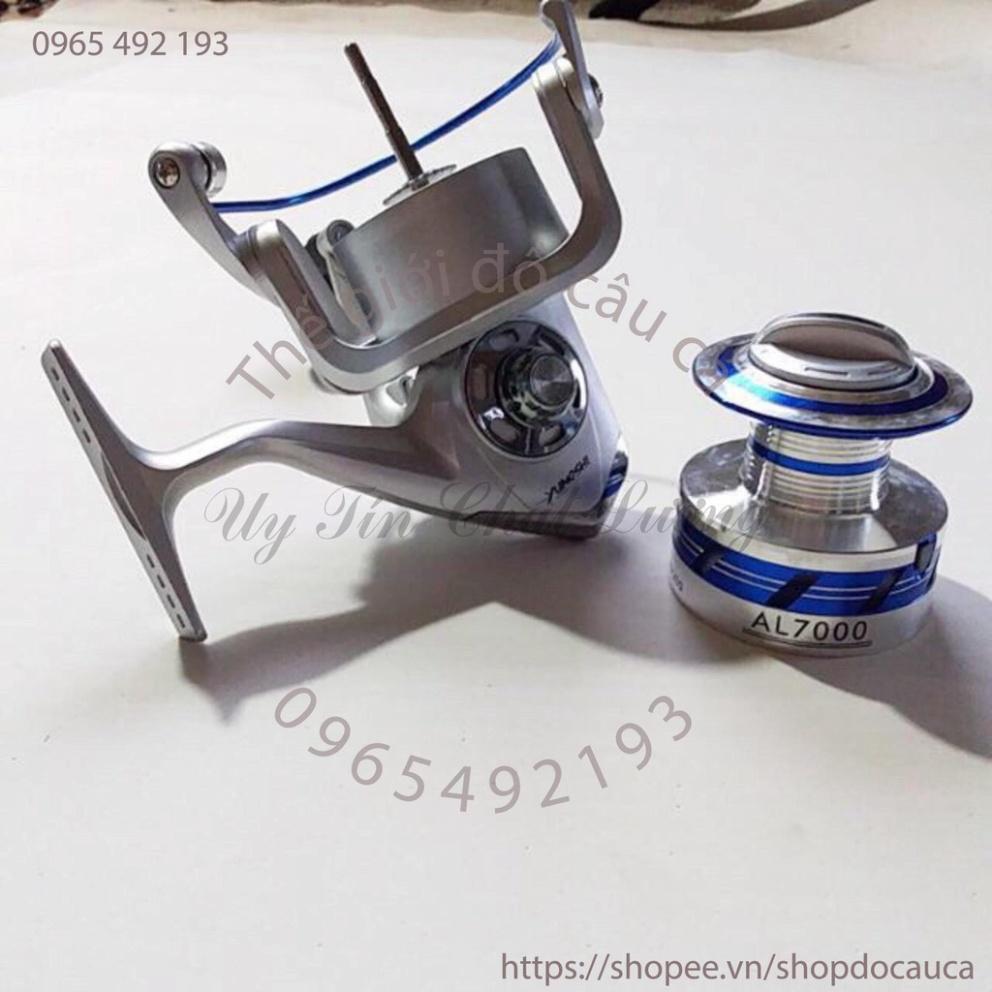 Máy câu yumoshi AL 7000 máy cực khoẻ có vd trực tiếp quay