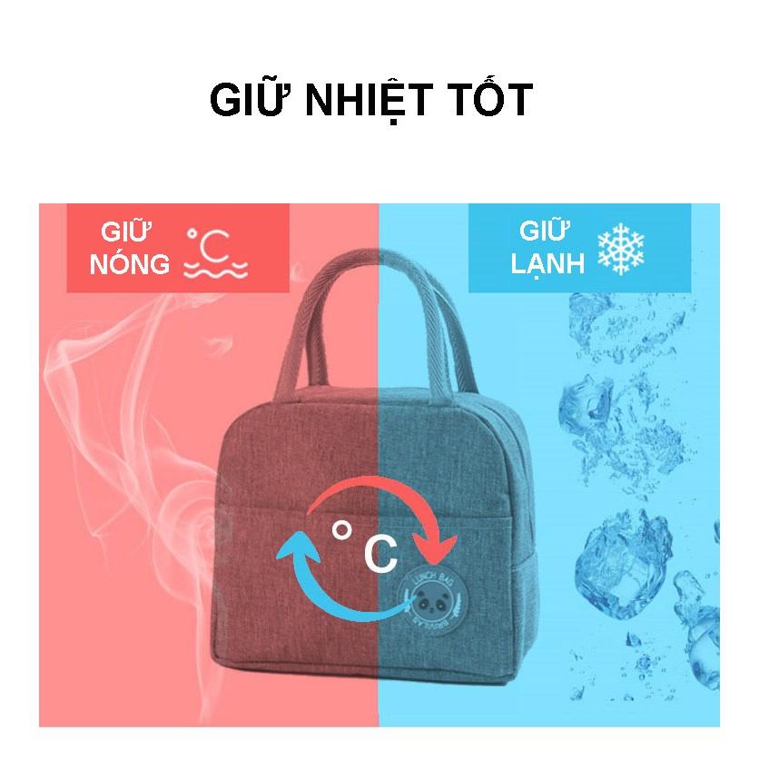 Túi Đựng Hộp Cơm Cao Cấp LUNCHBAG Vải POLYESTER