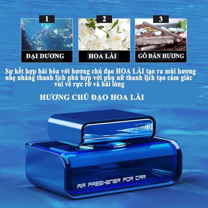 Nước hoa thơm dịu nhẹ, khử mùi cho xe ô tô