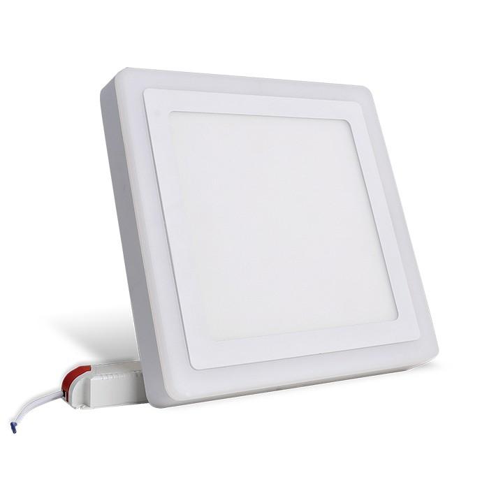 Đèn LED ốp trần đổi màu 24W Rạng Đông D LN24L ĐM 247x247/24W