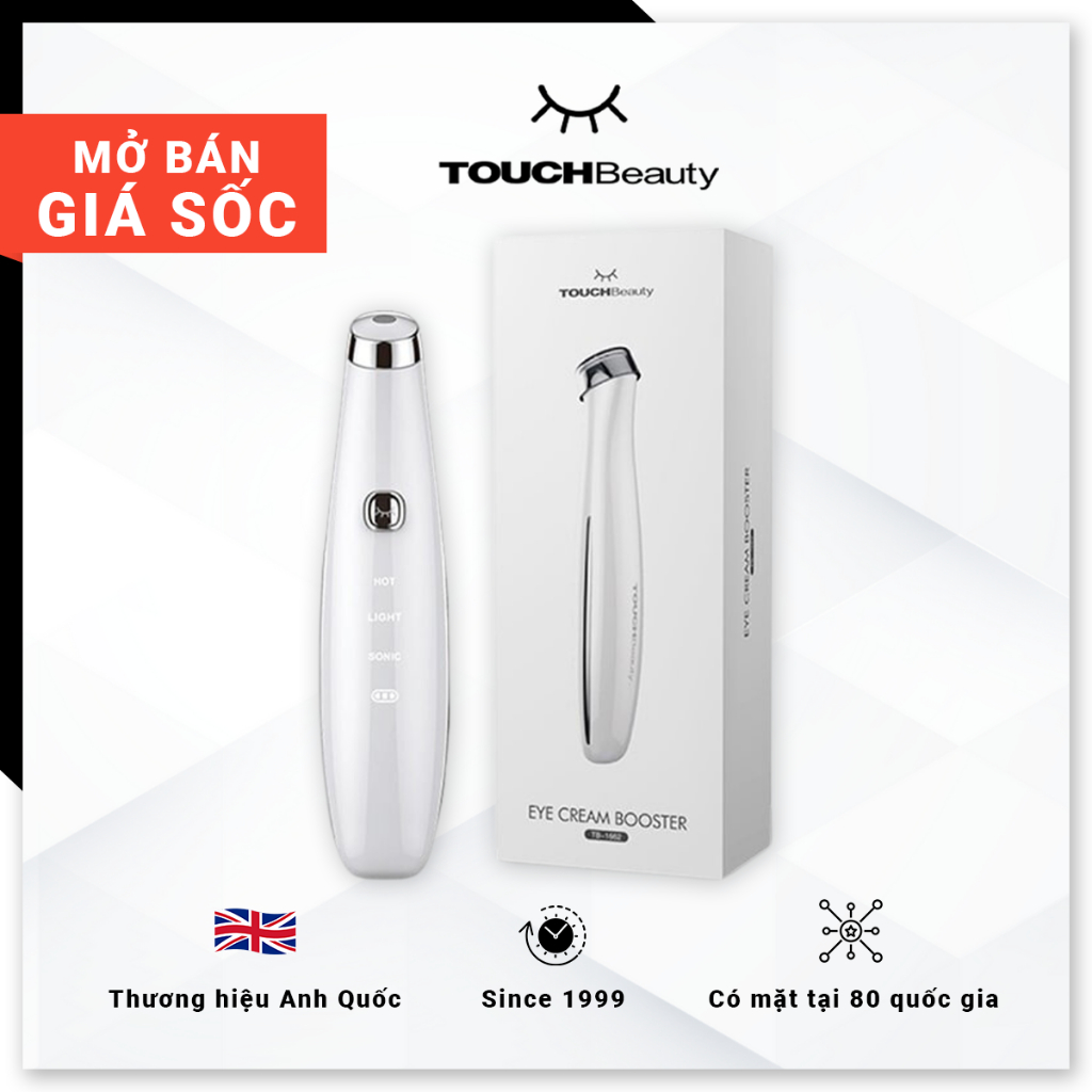 Máy Massage, Đẩy Tinh Chất Trẻ Hóa Da Vùng Mắt TOUCHBEAUTY Thế Hệ Mới