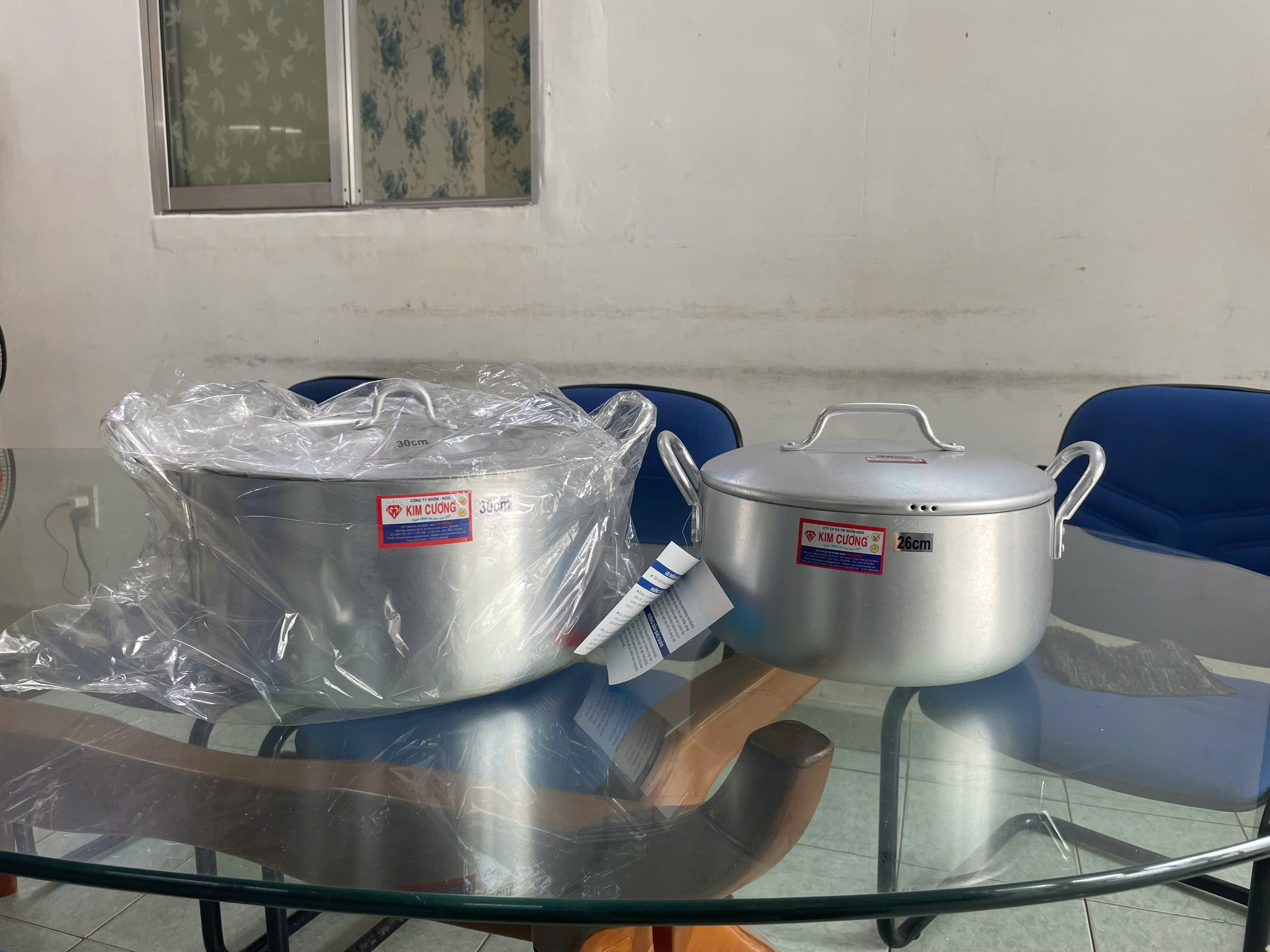 Nồi Nhôm Kim Cương Toga Xi lẻ ( 26cm - 28cm - 30cm )