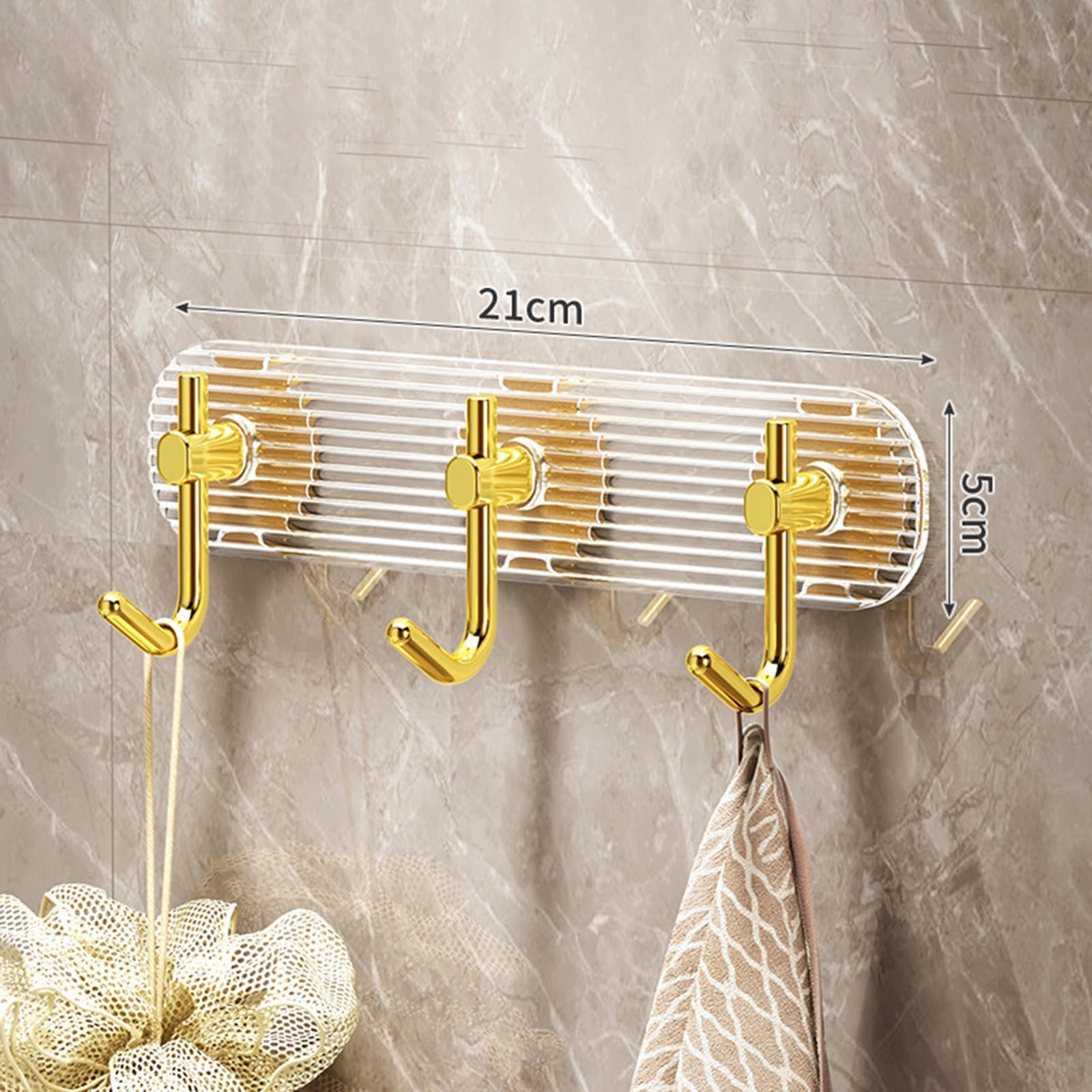 Door Hooks Nail Free Reusable Heavy Duty Coats Hooks for Hat Towel Robe Home