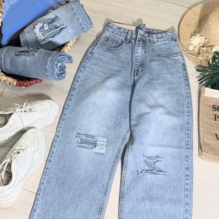 Quần jeans ống rộng Unisex OR123