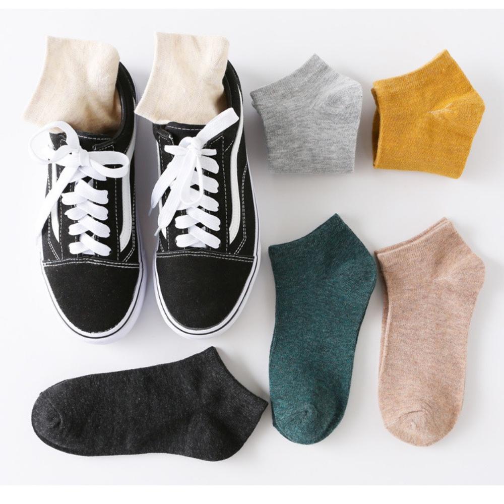 Tất nam cổ ngắn cao cấp cotton chống hôi chân