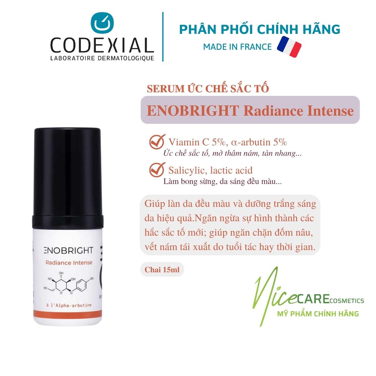 Serum Ngăn Ngừa Sắc Tố Enobright Radiance Intense By CODEXIAL - Pháp