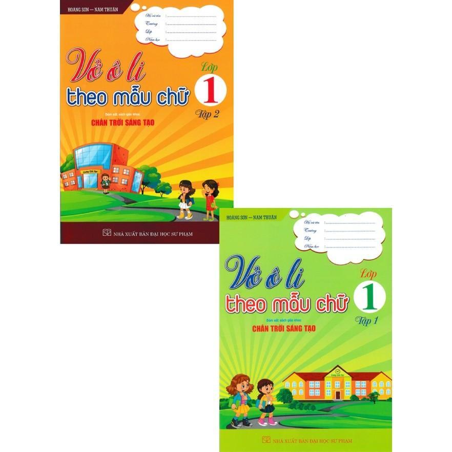 Sách - Vở Ô Li Theo Mẫu Chữ Lớp 1 - Bám Sát SGK Chân Trời Sáng Tạo - Hồng Ân