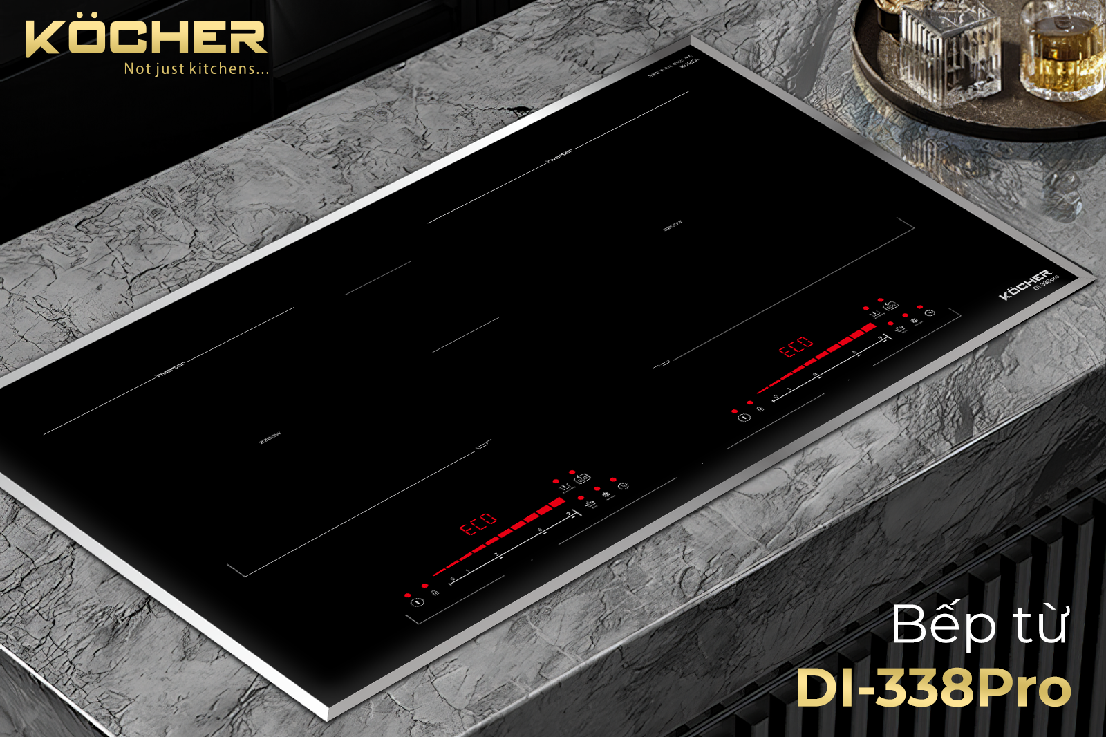 Bếp từ Kocher DI-338PRO - Hàng Chính Hãng