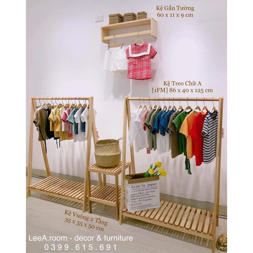 Combo Giá Kệ Cho Shop Thời Trang Trẻ Em Phong Cách Hàn Quốc